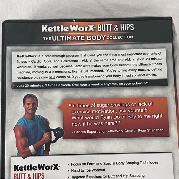 Kettle WorX ~ The Ultimate Body Collection & 6 Week Body Transformation (NEW) - Picture 5 of 8